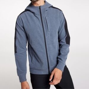 VRST Pinnacle Polar Fleece Jacket Hooded, Darker Ardosia Slate, Mens Size Medium